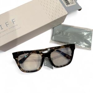 DIFF Tortoise Blue Light Glasses
